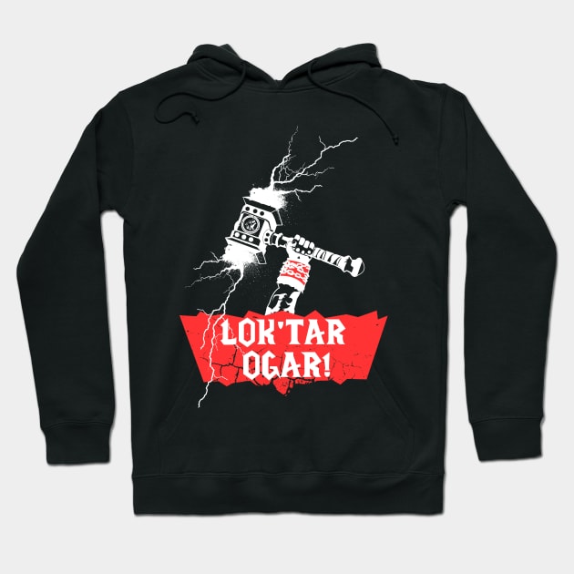 Lok'tar Ogar - Victory or Death! Hoodie by KsuAnn